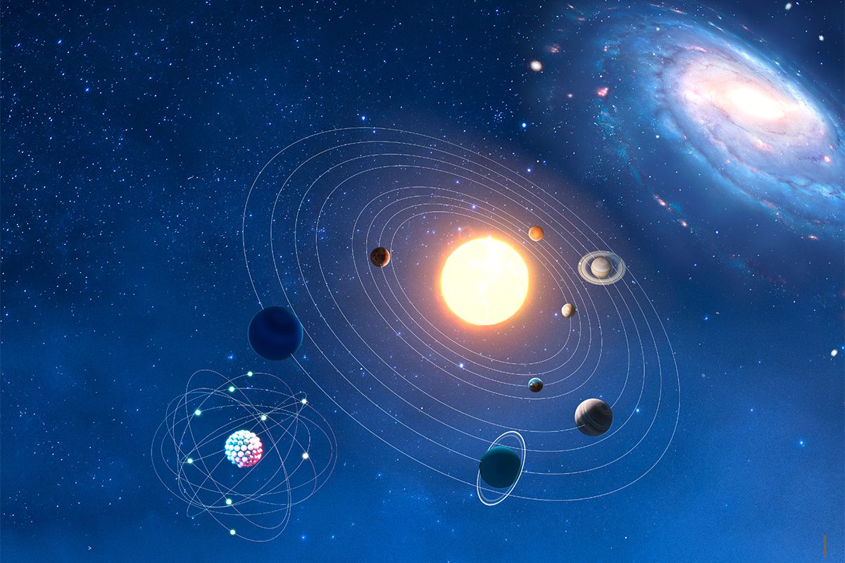 Observation Of Planets Through Telescope At  Astronomy And Space Science Centre 