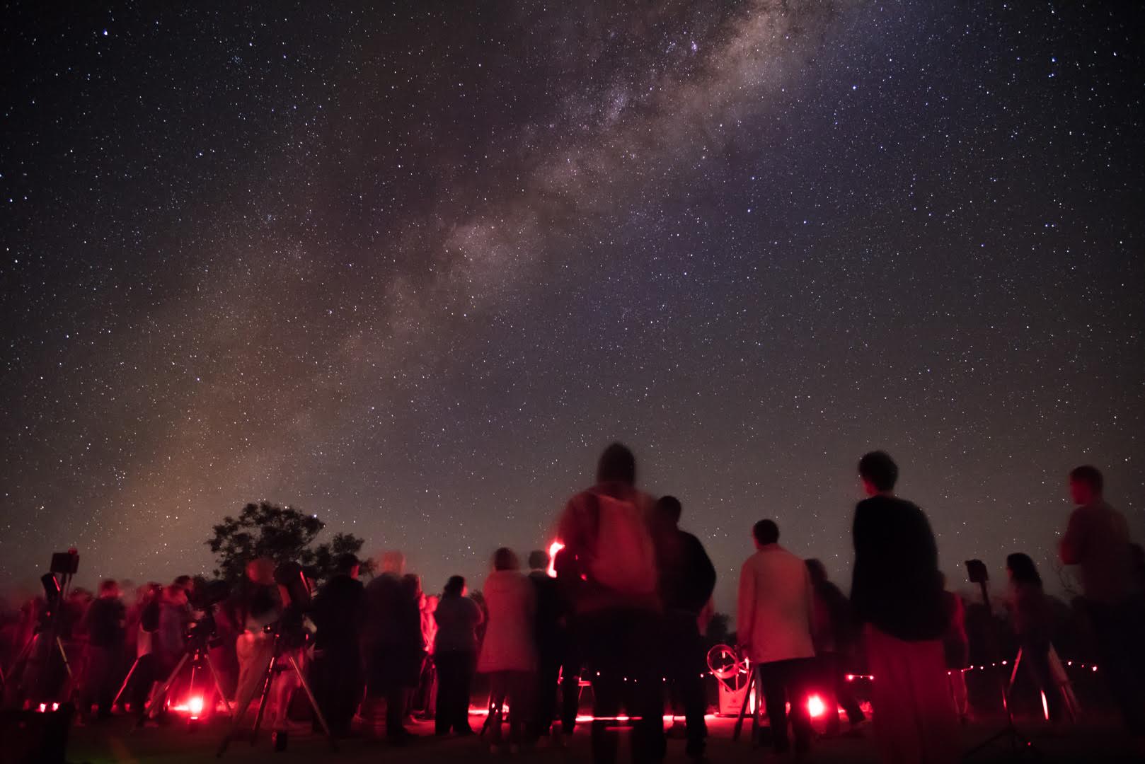 Observation Of Planets Through Telescope At  Astronomy And Space Science Centre 